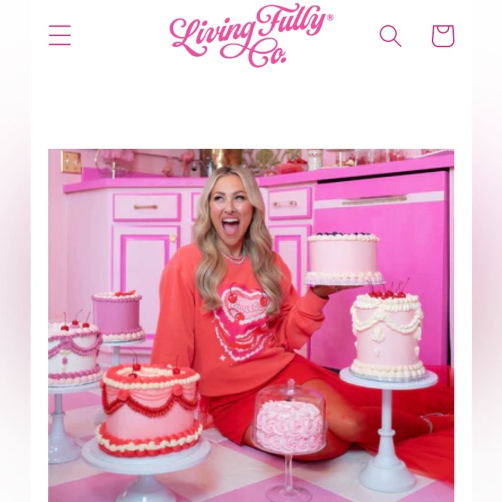 Living fully co. Sweetie crewneck